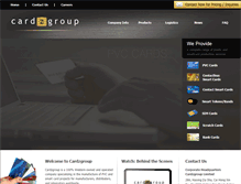 Tablet Screenshot of cardzgroup.com